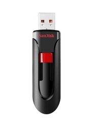 SanDisk 32GB Cruzer Glide USB Flash Drive, Black/Red