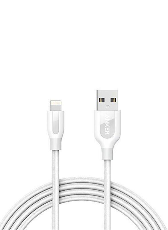 

Anker 6-Feet Powerline Plus USB Cable For iPhone/iPad, White