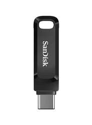 SanDisk 128GB Ultra Dual Drive Go USB Flash Drive, Black/Silver