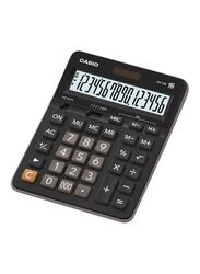 Casio 16-Digits Basic Calculator, GX-16B, Black