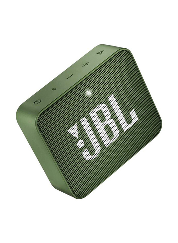 JBL Go 2 IPX7 Water Resistant Portable Bluetooth Speaker, Green