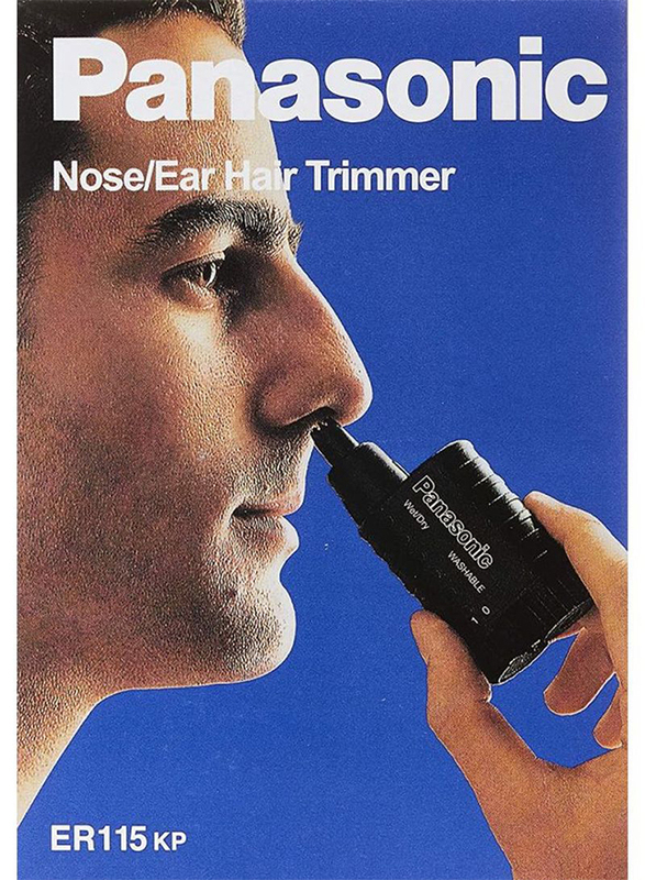 Panasonic Nose & Ear Hair Trimmer, Black