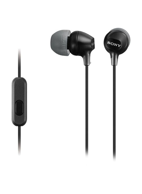 

Sony 3.5 mm Jack In-Ear Noise Cancelling Earphones with Mic, Black