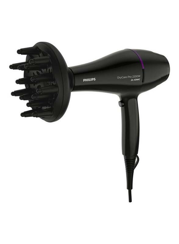 Philips DryCare Pro Hairdryer, Black