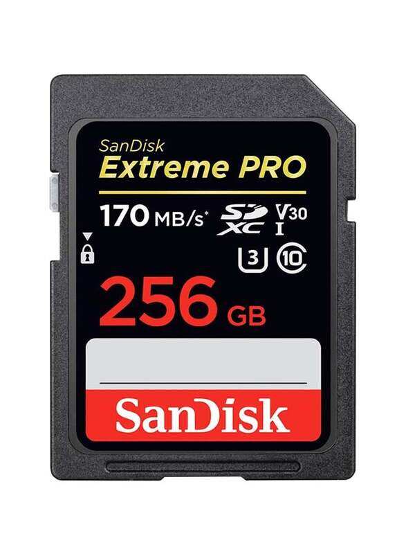 

Sandisk 256GB Extreme PRO UHS-I SDXC Memory Card