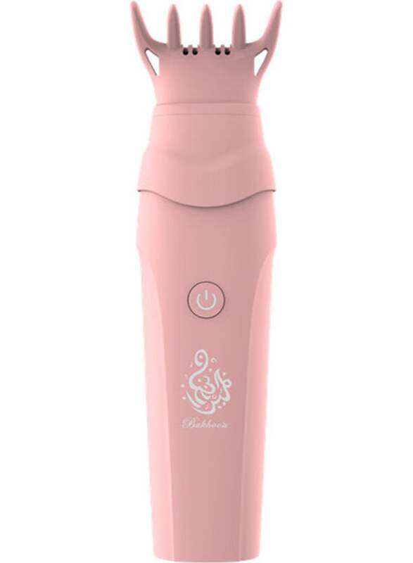

Bukhoor Electronic Portable Incense Burner with Hair Comb, PinkPink