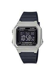 Casio Digital Watch Unisex with Resin Band, Water Resistant, W-217HM-7BVDF, Black