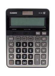 Casio Financial and Business Calculator, DS-2B, Black/Grey