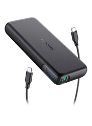 5200mAh Wired Ultra Compact Portable Power Bank, Black