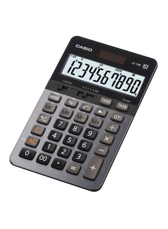 

Casio 10-Digits Calculator, JS10B, Grey/Black