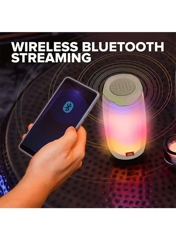 JBL Pulse 4 IPX7 Water Resistant Portable Bluetooth Speaker, Black