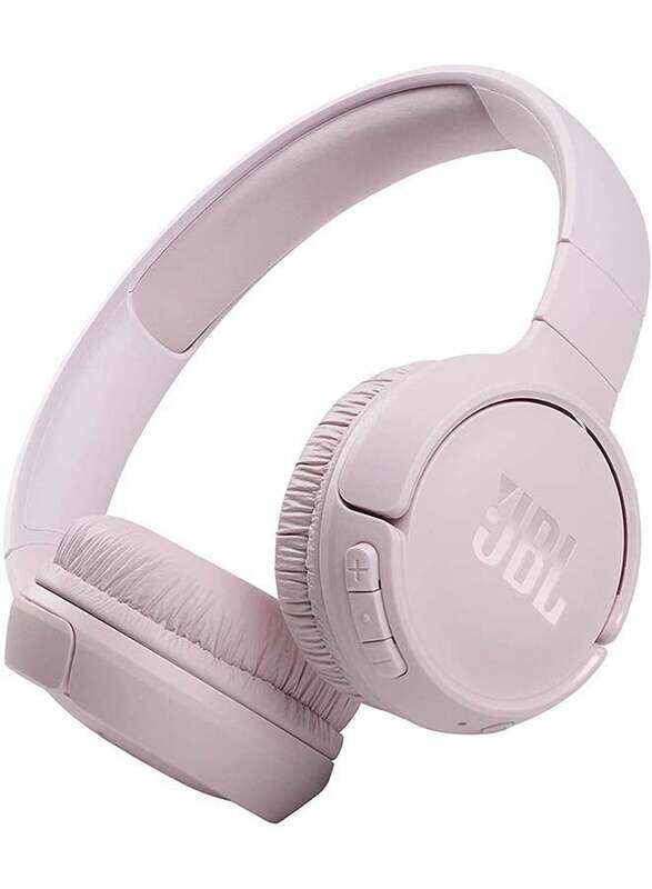 

JBL T510 Wireless Over-Ear Headphones with Mic, Rose Gold