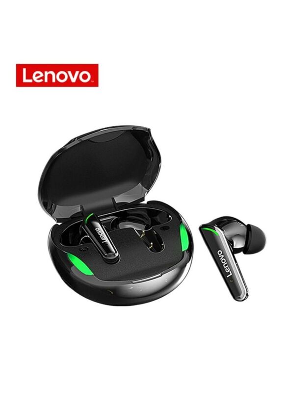 Lenovo XT92 Wireless In-Ear Headphones TWS Gaming HiFi StereoTouch Control Headset with Bluetooth 5.1 & Mic, Black