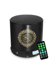 Digital Quran Player Speaker with Remote Control, Black