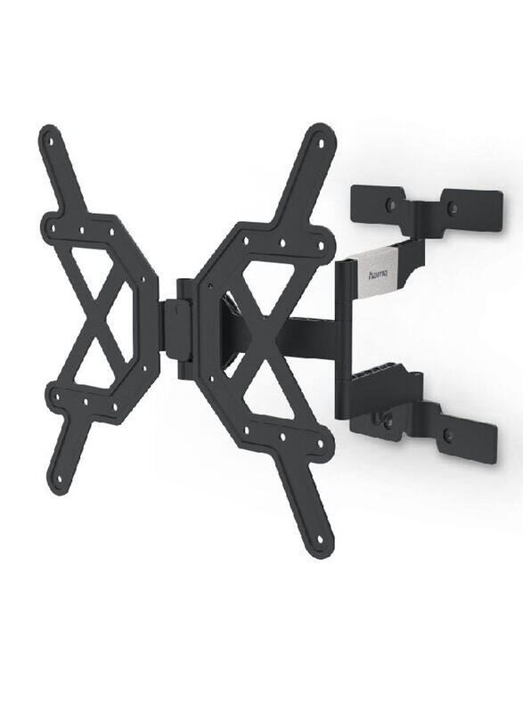 

Generic Hama Fullmotion Ultraslim TV Wall Bracket for 32"-65" TV, 118060, Black