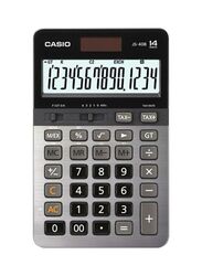 Casio 14-Digits Financial and Business Calculator, JS-40B, Grey/Black