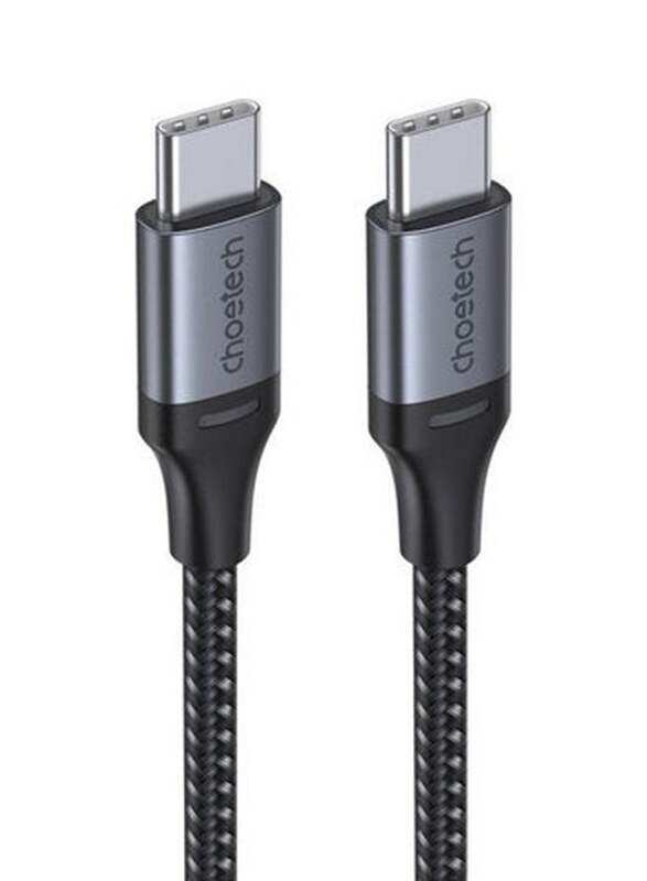 

Choetech 100-Centimeter 60W Charging & Data Cable, USB Type-C to USB Type-C for 4GSystems Devices, XCC-AN6210-BK, Multicolour