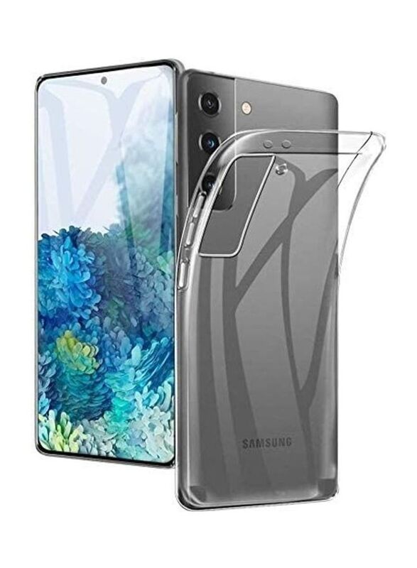 Zolo Samsung Galaxy S21+ Protective TPU Slim Silicone Mobile Phone Case Cover, Clear