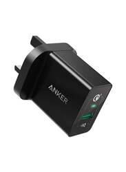 Anker PowerPort Quick Wall Charger, Black