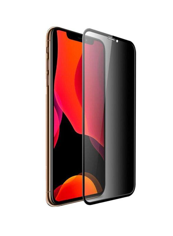 

N/A Green Apple iPhone 11 Pro Max 3D Privacy Glass Screen Protector, Black