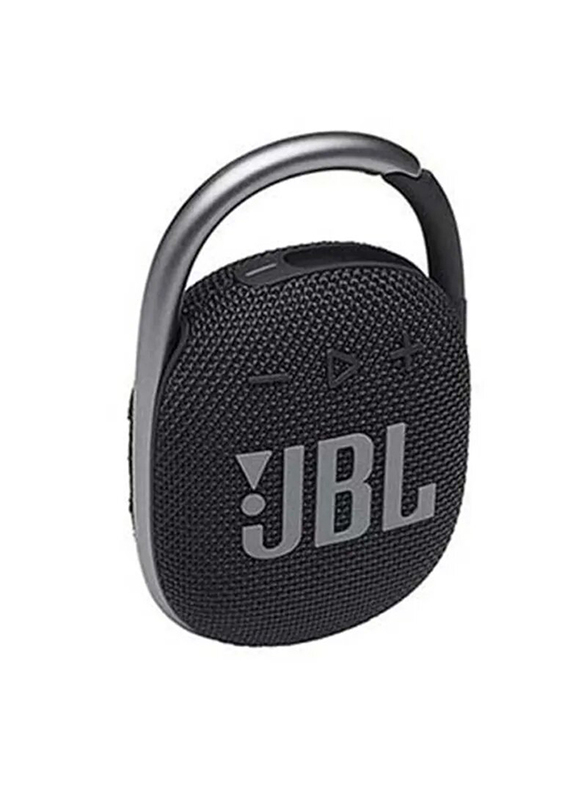 JBL Clip 4 IP67 Water Resistant Portable Bluetooth Speaker, Black