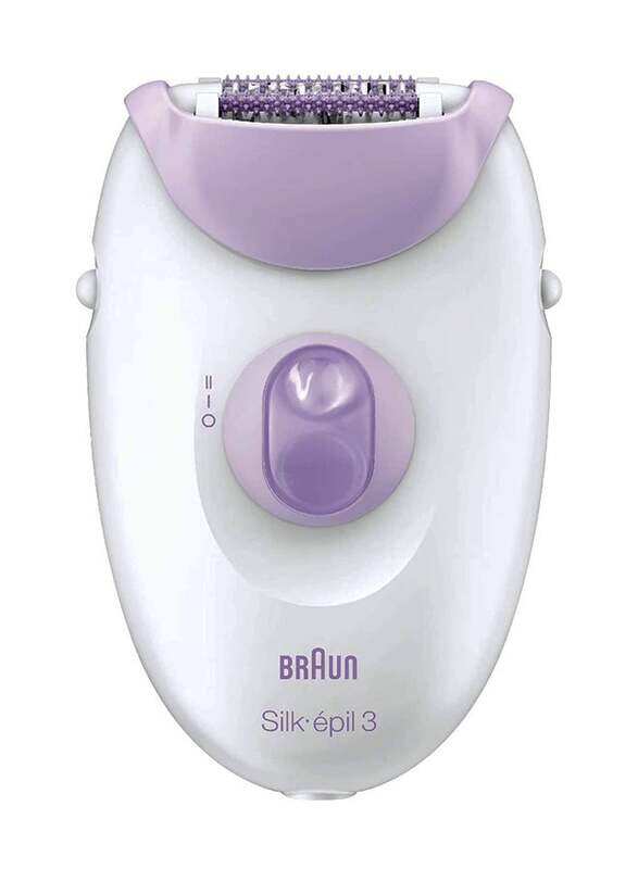 

Braun Silk-Epil Epilator, Purple/White