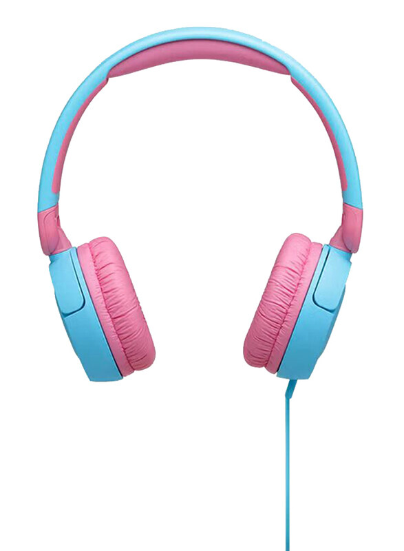 

JBL JR310 Kids Wired Over-Ear Noise Cancelling Headphones, Blue/Pink