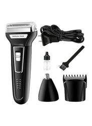 Kemei 3-In-1 Electric Trimmer Set, km-6558, Black