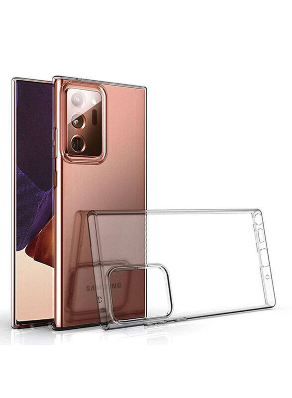 

Generic Samsung Galaxy Note 20 Ultra Flexible Invisible Series TPU Transparent Ultra-Thin Slim Protective Mobile Phone Case Cover, Clear
