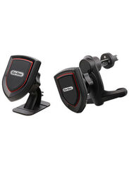 Go-Des 2 in 1 Magnetic Car Phone Holder, GD-HD716, Black