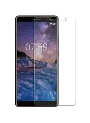 Nokia 7 Plus Tempered Glass Screen Protector, Clear