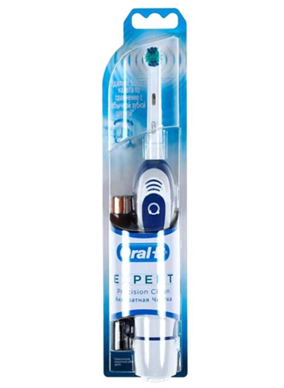 Oral B Power Battery Toothbrush Expert Precision Clean, DB 4010, White