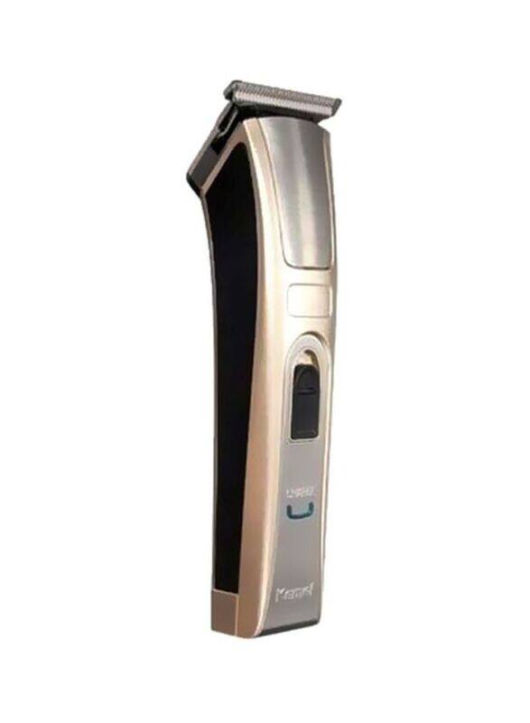 

Kemei Rechargeable Hair Trimmer, Gold/Black