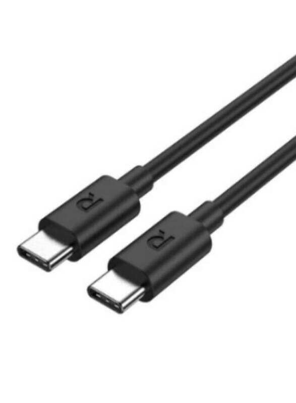 

Rav Power 2-Meter Charging & Data Cable, USB Type-C to USB Type-C for Smartphone & Tablets, RP-CB068, Black