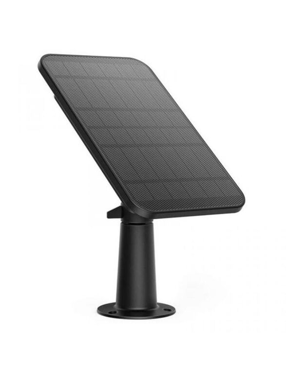 Eufy eufyCam Solar Panel Charger, T8700011, Black