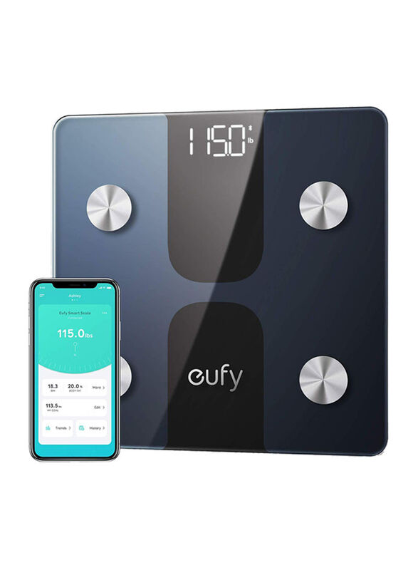 Eufy Smart Scale C1 with Bluetooth, Black