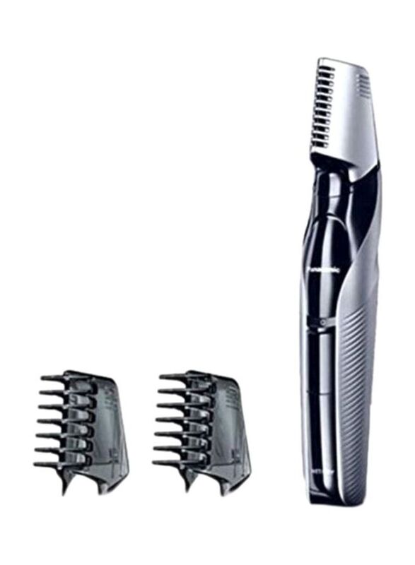 Panasonic 3-In-1 Body Groomer Set, Silver