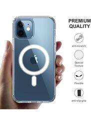 Apple iPhone 12 Pro Absorption MagSafe/Wireless Charging Glass Mobile Phone Case Cover, Clear