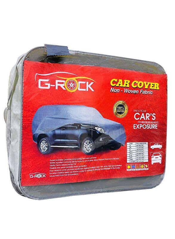 G-Rock Scratch-Resistant, Waterproof & Sun Protection Car Cover for GMC, Grey