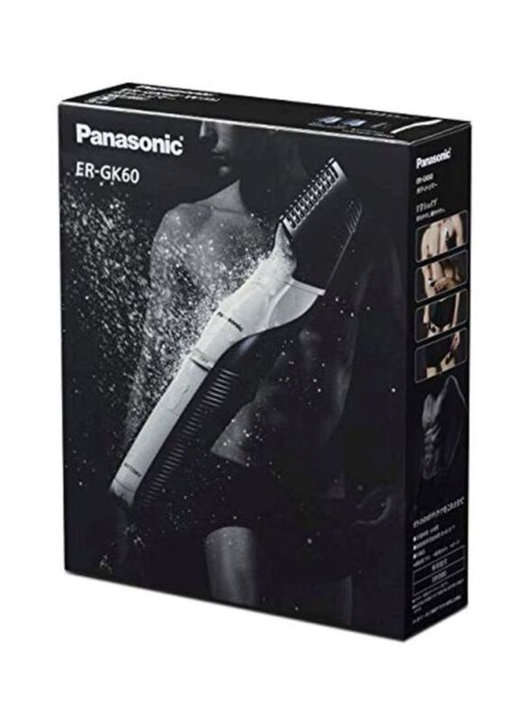 Panasonic 3-In-1 Body Groomer Set, Silver