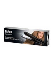 Braun Ceramic Plates Hair Straightener, ST510, Black