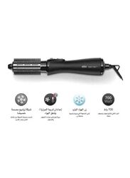 Braun Satin Hair 7 Airstyler with IonTec, 700W, AS720, Black/Silver