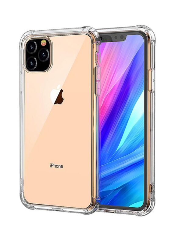 Apple iPhone 11 Pro Max Thermoplastic Polyurethane (TPU) Protective Mobile Phone Back Case Cover, Clear