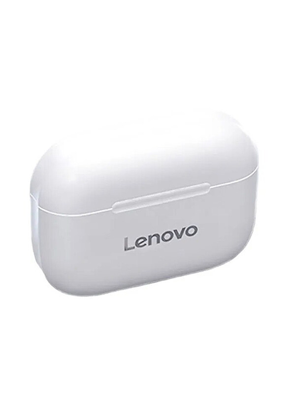 

Lenovo LivePods True Wireless/Bluetooth In-Ear Earbuds with Mic, White