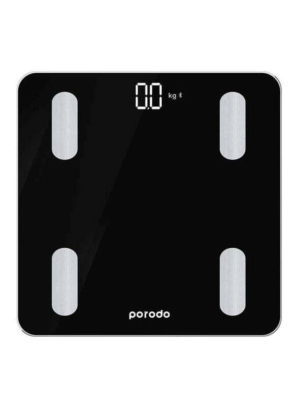 

Porodo Full Body Smart Scale, PD-BF1321BT, Black