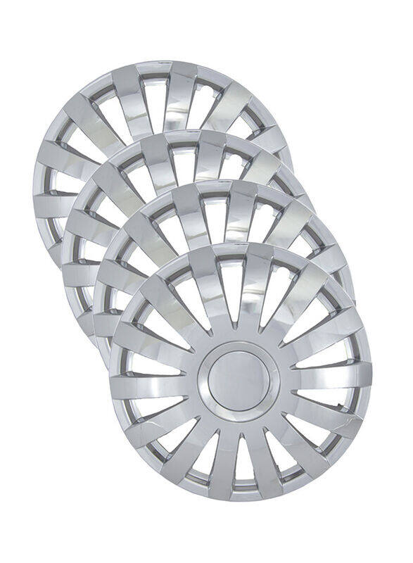 

Generic Wheel Cap Cover Set, 4 Pieces, Silver