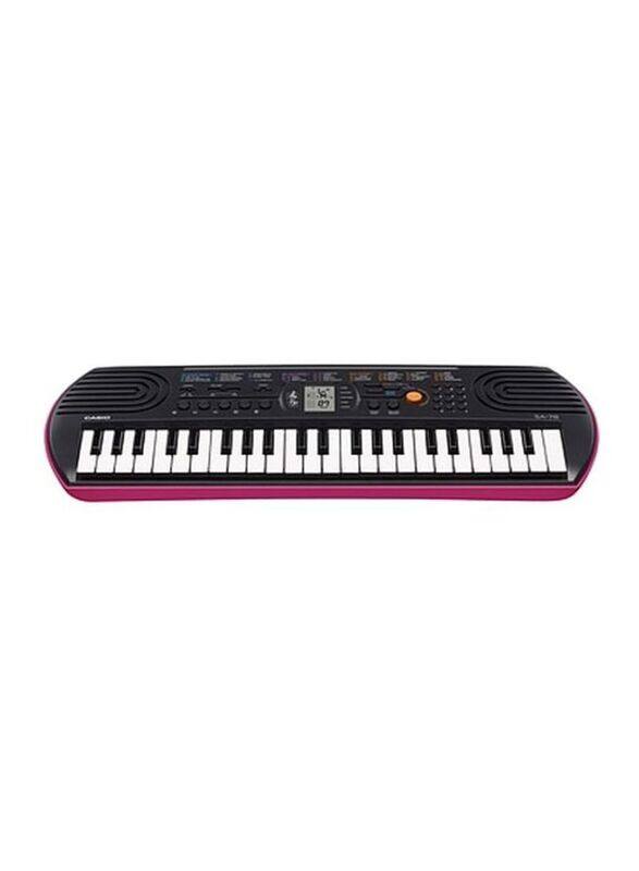 

Casio SA-78 Compact Clavier Musical Keyboard, Black/White