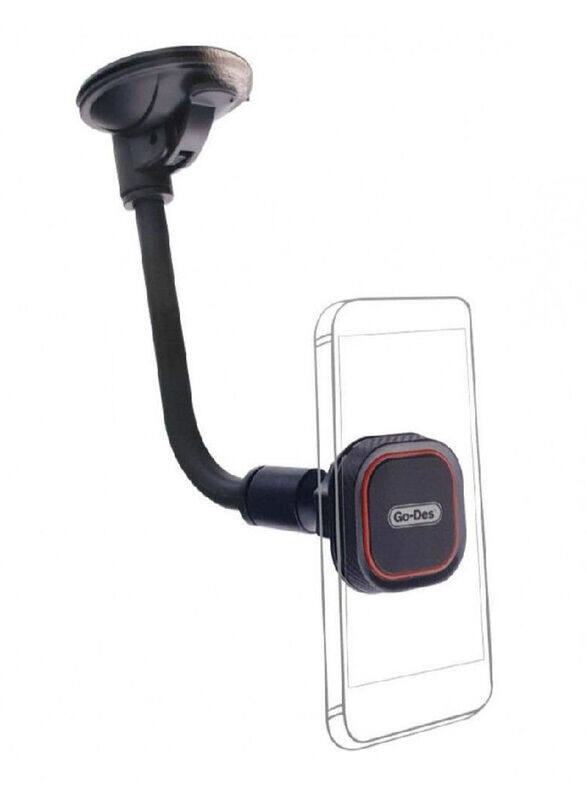 Go-Des Car Mobile Phone Holder, GD-HD653, Black