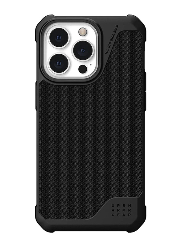 Urban Armor Gear Apple iPhone 13 Pro Metropolis LT Mobile Phone Case Cover, Kevlar Black