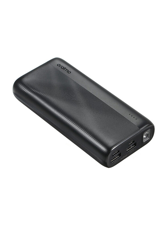 

Oraimo Power 20000mAh Dual Output Fast Charging Powerbank, Black